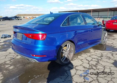 2015 Audi S3 2.0T Premium Plus из США, поврежденный, VIN WAUBFGFF4F1114479